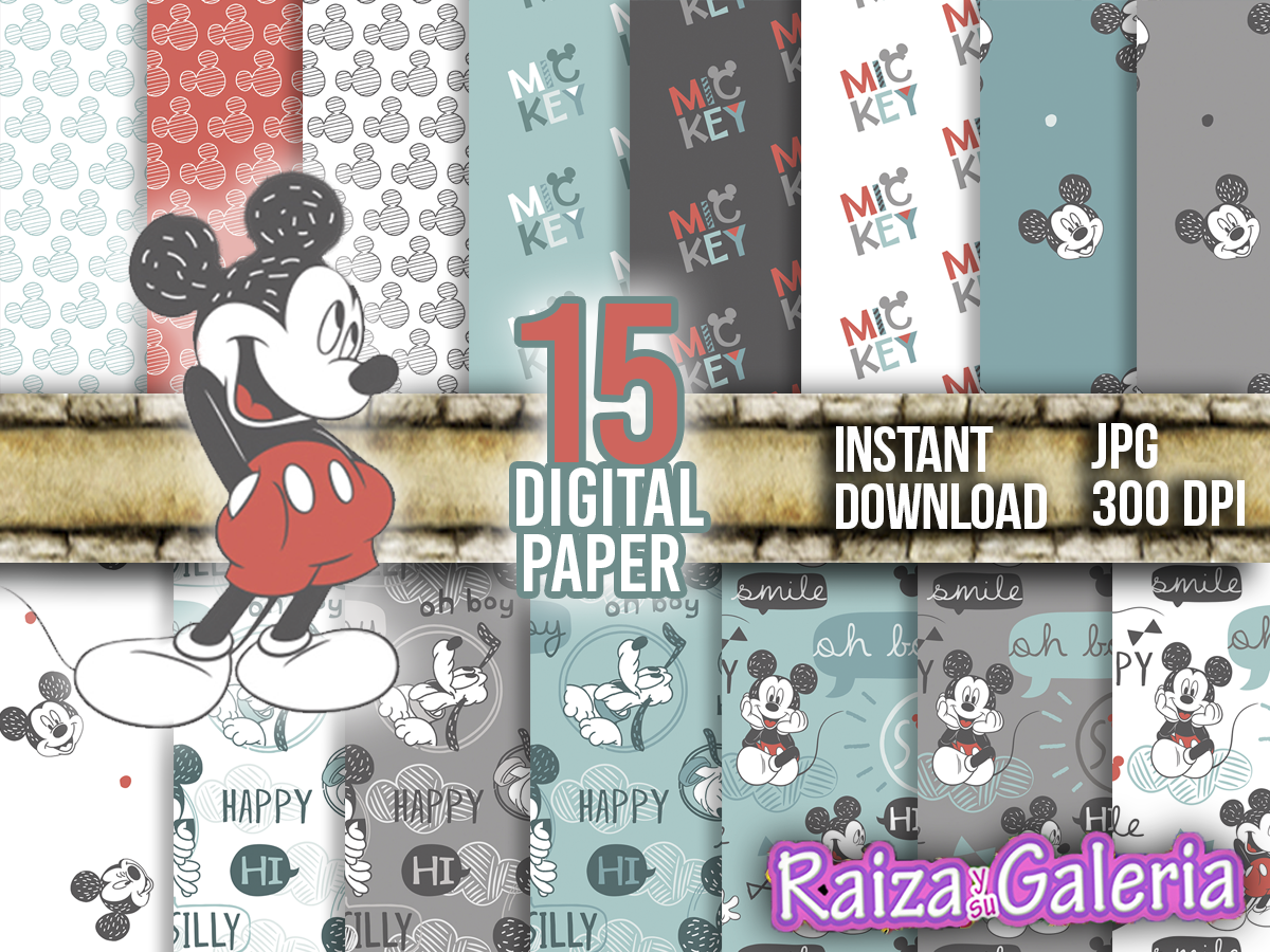 Mickey-mouse-soft-digital-paper
