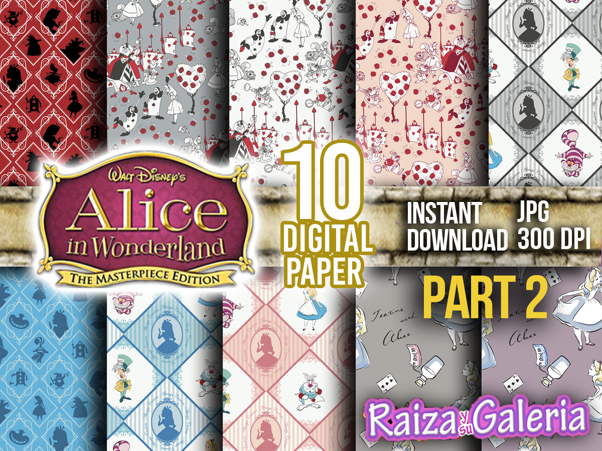 Disney_Alice_in_Wonderland_digital_paper_scrapbook_2