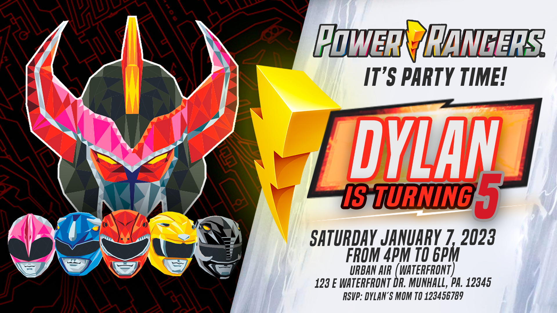 Power-rangers-zord-invitation-birthday-party-1-1
