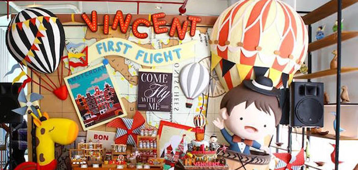 Vintage-Travel-Themed-Birthday-Party-via-Karas-Party-Ideas-Partyandcraftsupply.com